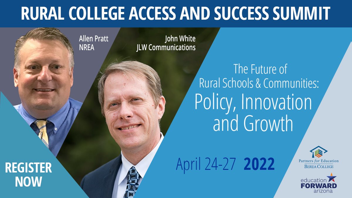 Want to know how rural schools and communities are impacted through policy work? 💼🏫⛰This session at #RCASS2022 will share innovative ideas, reforms, and the overall growth of rural schools and communities. Register: bit.ly/RCASS2022 #RuralImpact <a href="/EdForwardAZ/">Education Forward Arizona</a>