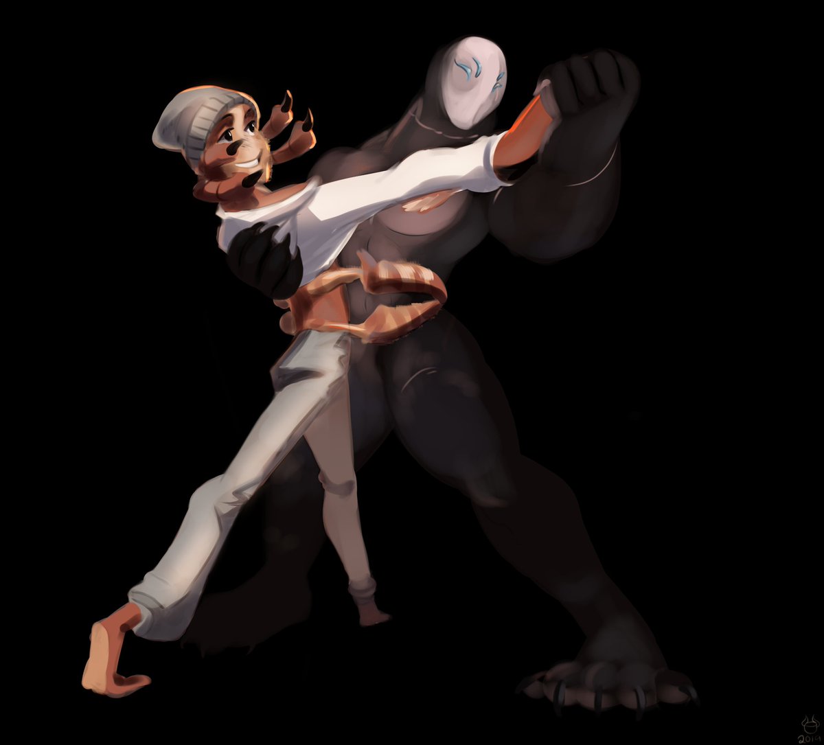 FreesterArt's tweet photo. OC Commission for a client from years back https://t.co/85UTvfrcdJ