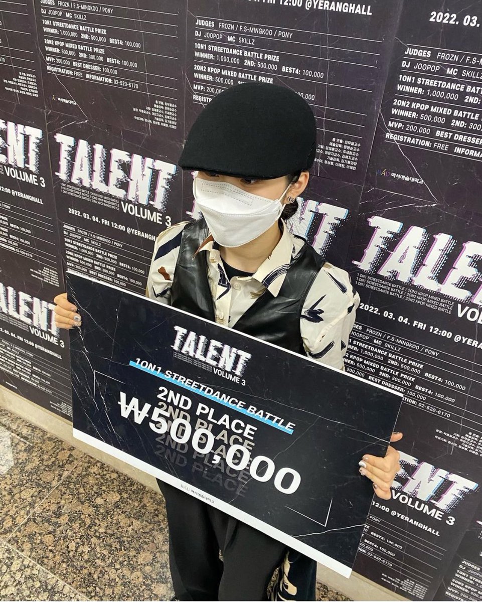 SGF_updates's tweet photo. NEWNION Simmon recently won 2nd place at Talent vol.3 1on1 street dance battle.

[TEAM WAYB] https://t.co/JryDnx06J2
