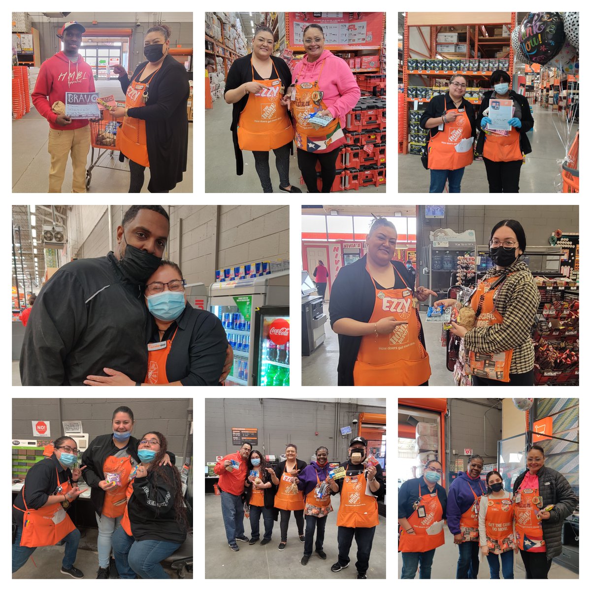 Appreciating Associates thru out the store here at #1911 <a href="/ezzyavila/">Esmeralda Avila</a> <a href="/kpl_93/">Karla Lopez</a> <a href="/PabloMarin2326/">Pablo Marin</a> <a href="/D65Hutch/">Gary Hutchinson</a> <a href="/LilyGSV/">Lydia Garcia</a> @LemmaTony <a href="/MikeRousek/">Mike Rousek</a> <a href="/1911Cicero/">1911 Cicero</a> <a href="/HomeDepot/">The Home Depot</a> #appreciation #homedepot #Celebrate #orangelife #takingcareofourpeople #bravocard