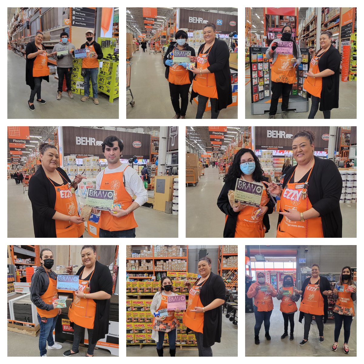 itsblis's tweet photo. Appreciating Associates thru out the store here at #1911 @ezzyavila @kpl_93 @PabloMarin2326 @D65Hutch @LilyGSV @LemmaTony @MikeRousek @1911Cicero @HomeDepot #appreciation #homedepot #Celebrate #orangelife #takingcareofourpeople #bravocard https://t.co/jGvawoQovb