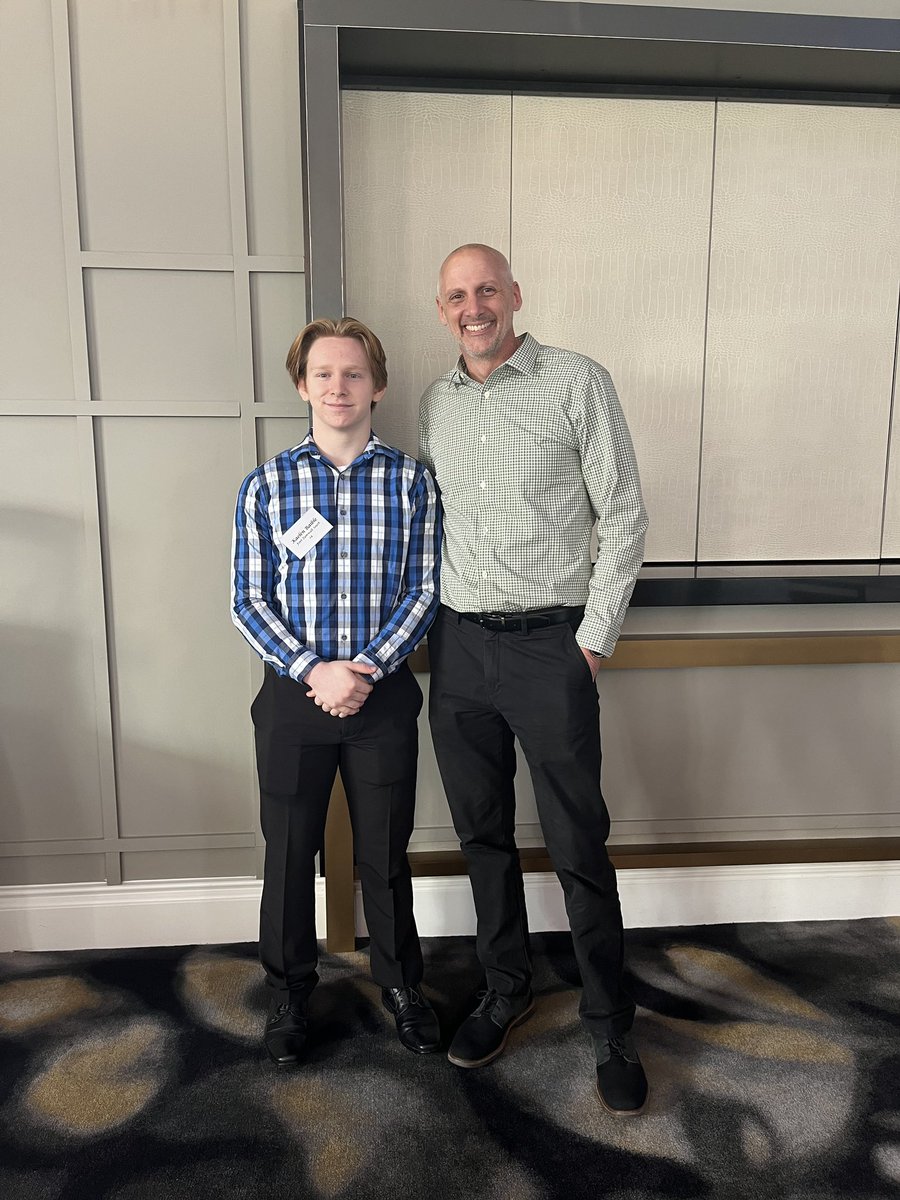 steinmeyer216's tweet photo. So proud to attend the @edcscc STEM Breakfast this morning in 2 capacities… teacher for FZS (@ZumSouth) and father for FZN (@FZNPrincipal @fznHastings) recipients. https://t.co/HoOXxFr2T8