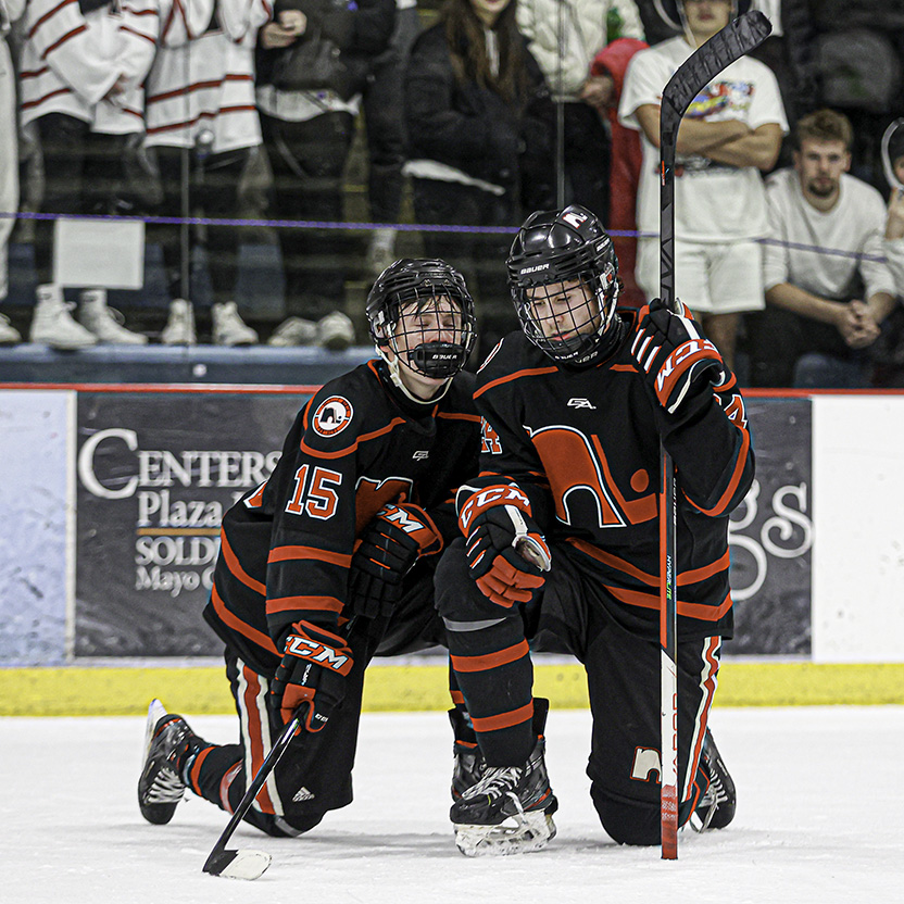 vid3design's tweet photo. Disappointment and success are not mutually exclusive. It’s tough to end a season and a high school career with a loss, but the @LNboyshockey seniors have so much to be proud of and so much to look forward to. https://t.co/ALSQ3l96Ke