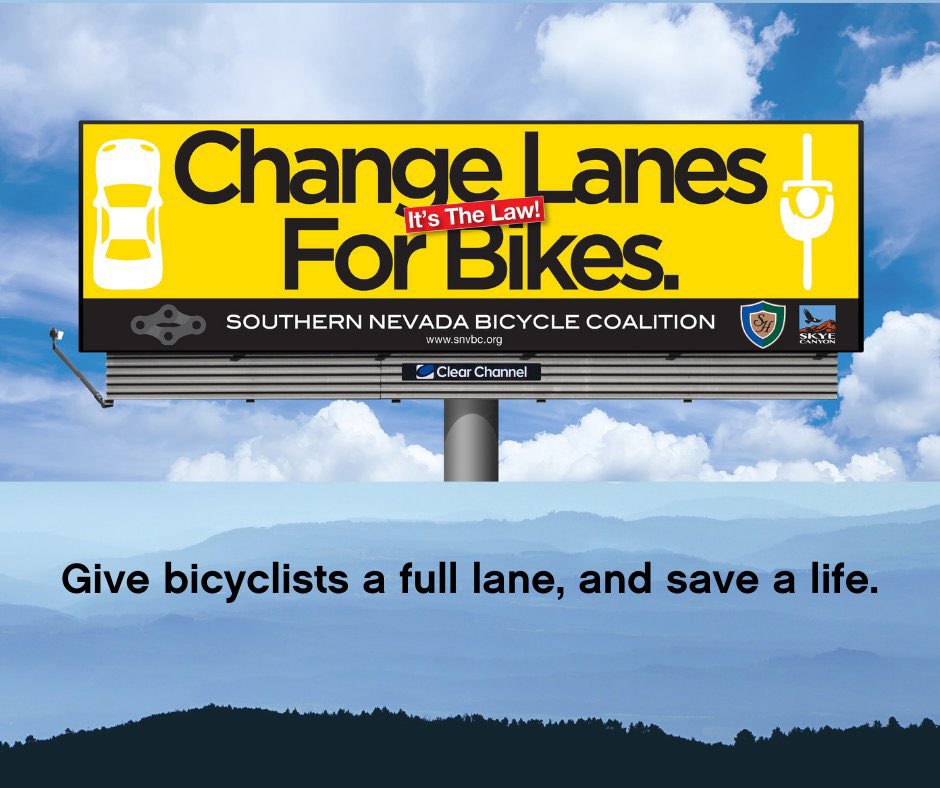 MichaelNaft's tweet photo. Change lanes for bikes. It’s not only the right thing to do- it’s the law! https://t.co/YZ3EjMZ0N7