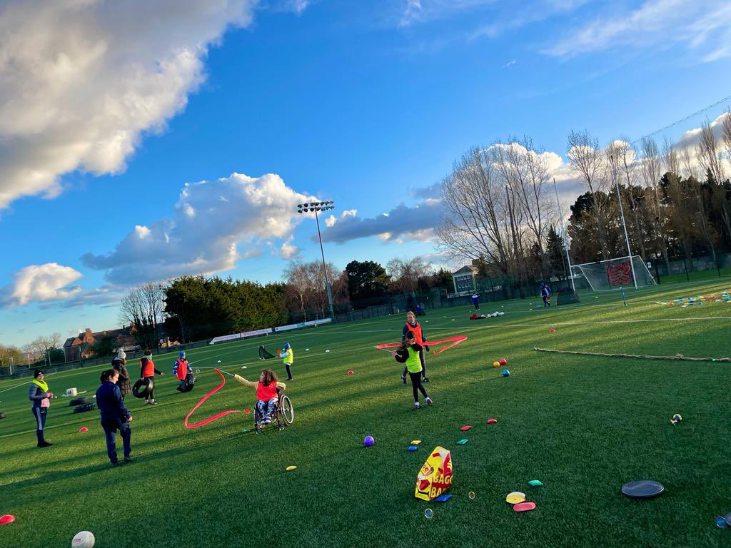 byrneemma13's tweet photo. 🌟 St Vincent’s GAA All Stars 2022 🌟 Returned tonight after a successful pilot programme before Christmas. New All Stars always welcome 🔵⚪️ @StVincentsGAA1 @DublinGAACoach #GAABelong #inclusion https://t.co/7wnAuOwnp8