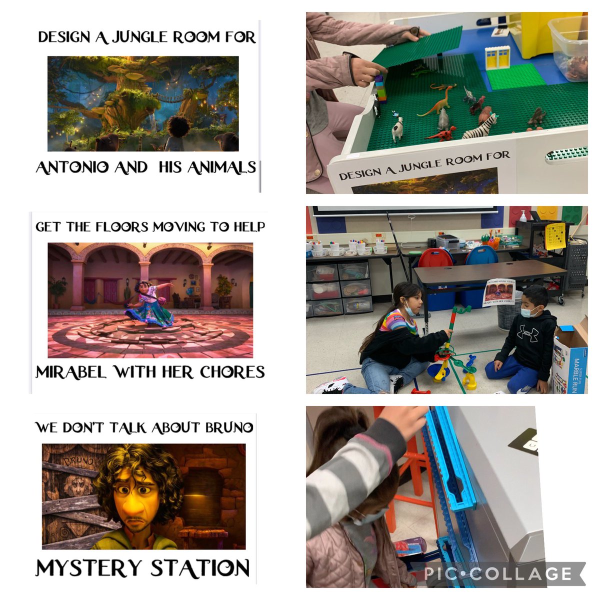 I surprised my littles with Encanto engineering! We had 6 challenges based on their favorite characters while jamming out of course! <a href="/NISDSTEMLabs/">NISD STEM Labs</a> <a href="/NISDCable/">Cable Elementary</a> <a href="/Dpin1967/">Debra Pinon</a> <a href="/olvera_roxanne/">Roxanne Olvera</a> <a href="/galindo_lann/">Laura A. Galindo</a> #Encanto