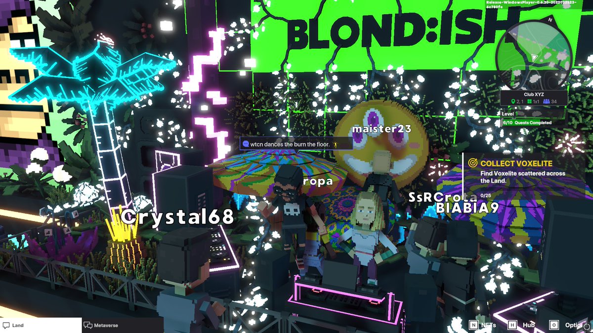 cryptoblinders1's tweet photo. @TheSandboxGame @blond_ish I just participated in the daily #SandboxAlphaS2Contest for a chance to earn up to 1,000 $SAND! Day 2 - Dance with Blond:ish. Check out my screenshot below! 👇 #SandboxAlphaS2 https://t.co/BJUcGR4Lsg