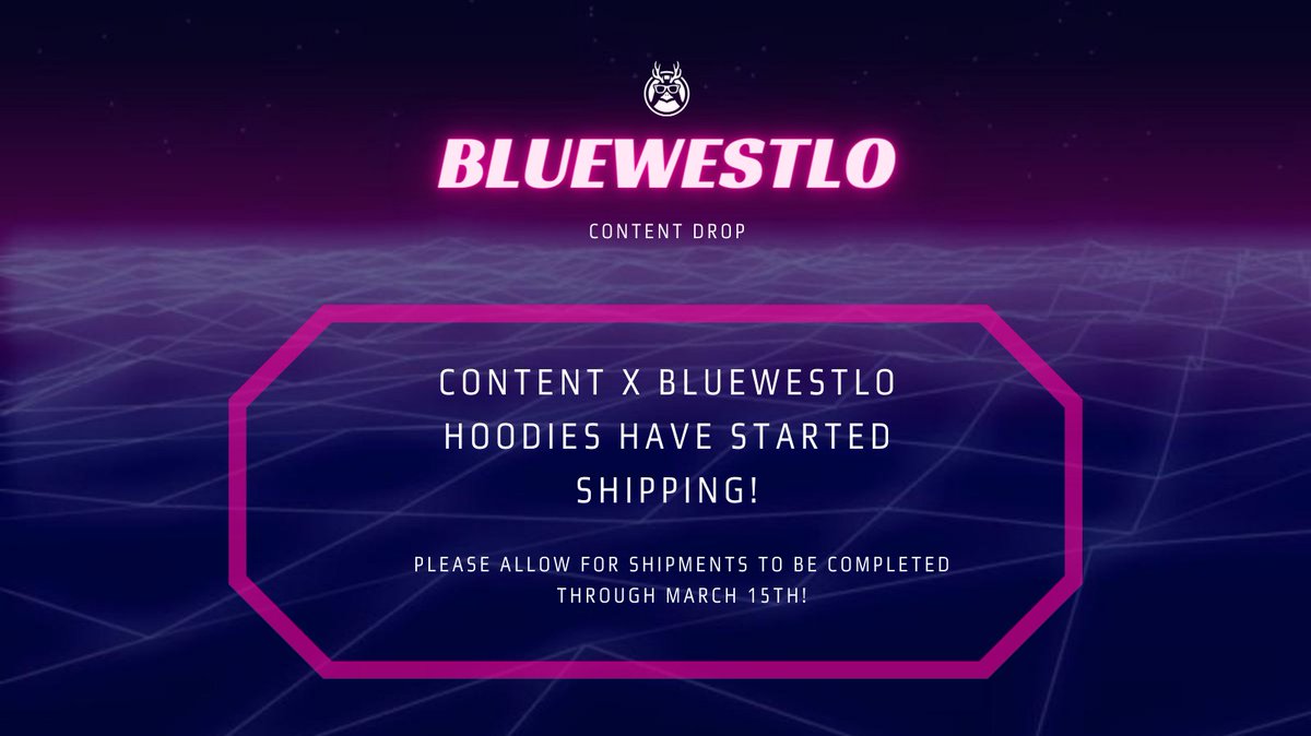 neubrands's tweet photo. Content x BlueWestlo Hoodies have started SHIPPING!👏 https://t.co/pd9aBargkQ
