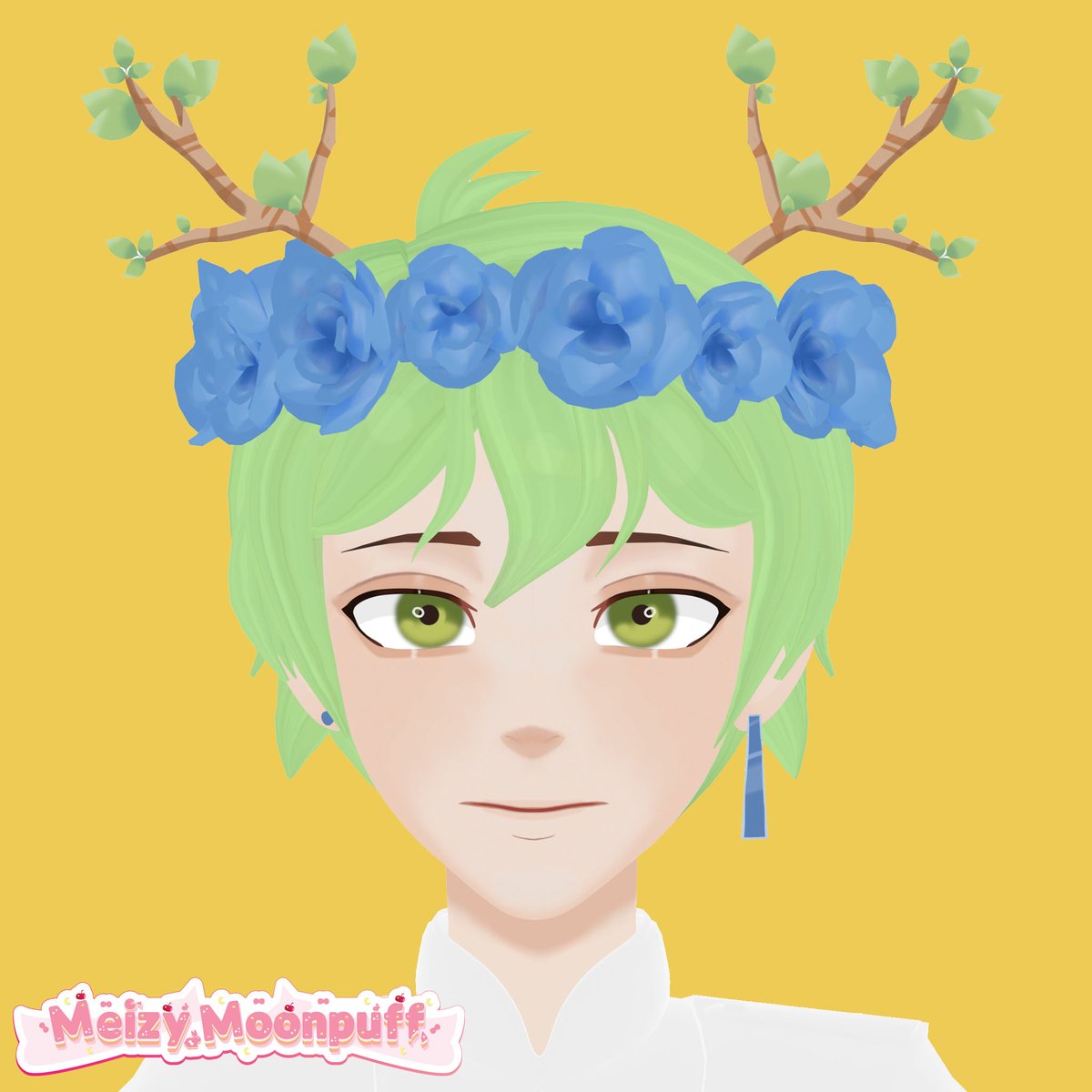 MeizyMoonpuff's tweet photo. It's been a productive day!
I'm really enjoying the style of texturing that I'm playing with for this model!
#WIP #Commissions #Blender3D #VTuber #3DVtuber #MoonpuffModels https://t.co/NUH0TTwTgj