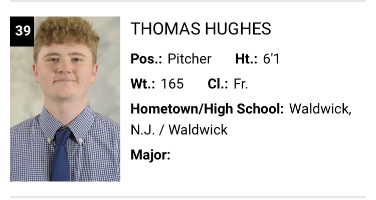 WldwckBaseball's tweet photo. Best of luck to 2021 grad Tommy Hughes as he starts his college career tomorrow for @SalveBaseball. Tommy has overcome multiple setbacks and is primed for success at the next level. https://t.co/N6Dq8pebWJ