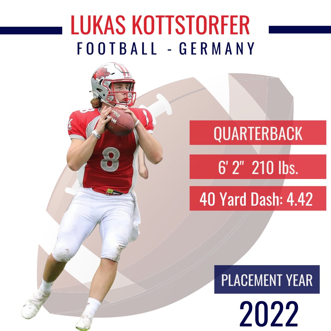 ASM would like to introduce 2022 Football Recruit Lukas Köttstorfer, QB from Germany! <a href="/Lukas19K/">Lukas Köttstorfer</a> 

Profile Link: asmscholarships.com/lukas-kottstor…

DM to connect!