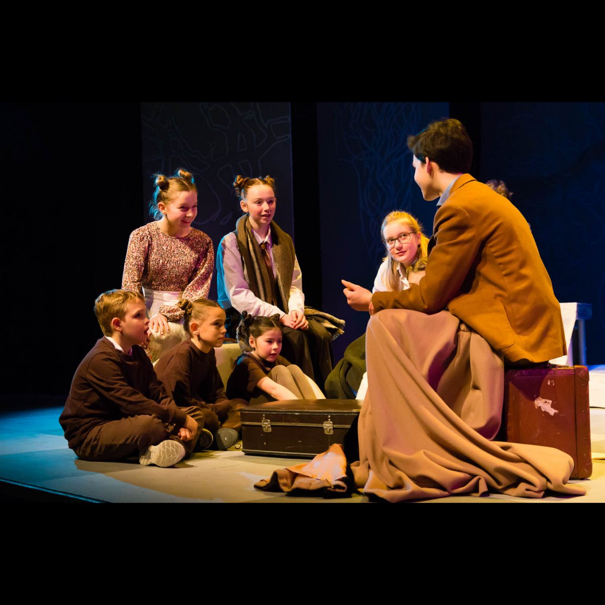 Group64's tweet photo. #FlashbackFriday to our last two shows at Group 64 with these beautiful pictures 😍
The Lion, The Witch and The Wardrobe was performed by our 8-18 year olds & A Matter of Life and Death was performed by our Young Company.
#Group64 #Shows #Photography #YoungPeople #YouthTheatre https://t.co/IBbmOdQ0aU
