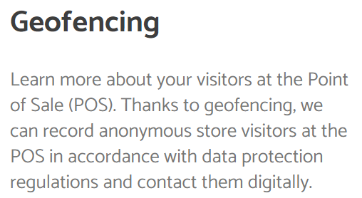 German data broker and consumer profiling firm Schober promises to "record anonymous store visitors" and then "contact them digitally" #magic 🙄

schober.de/en/audience/