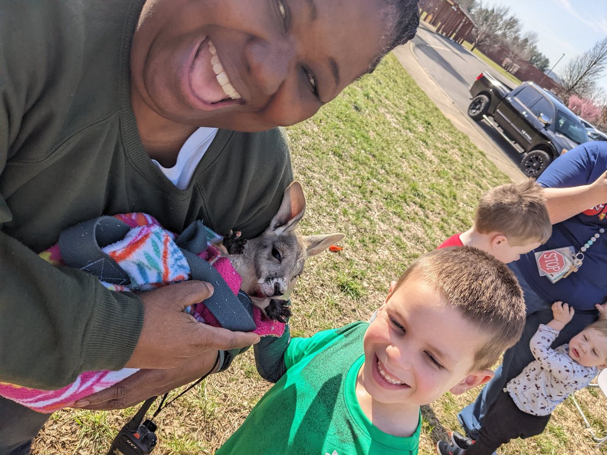 Our WeeMAC friends loved their visit from Party Animals from Morrison, TN!