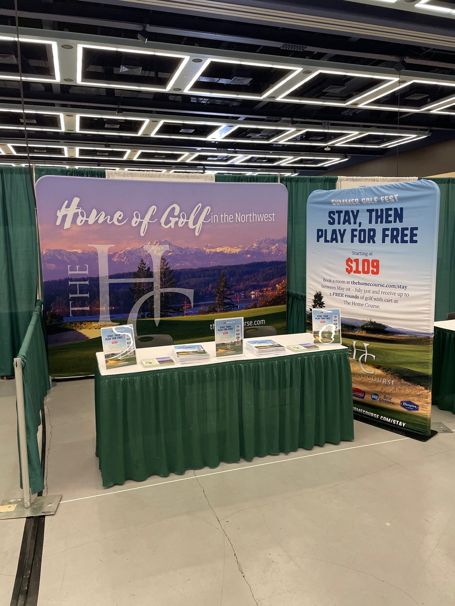 The Home Course on Twitter "⛳️ Stop by our booth and see us this