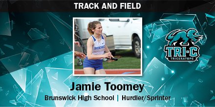 TriCAthletics's tweet photo. #StomptheTrack #WeAreTriC https://t.co/iAw1iOEanp