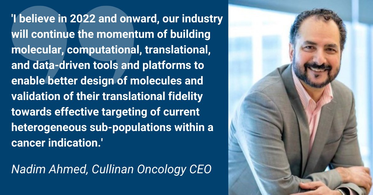 CullinanTx's tweet photo. Cullinan CEO Nadim Ahmed spoke to @PharmaScrip about the future of #oncology therapy development and the momentum being built toward effective therapies for difficult-to-treat cancer populations. Check it out here: https://t.co/7VuHZkq51N #ScripAsks https://t.co/uRVtKHfzFH
