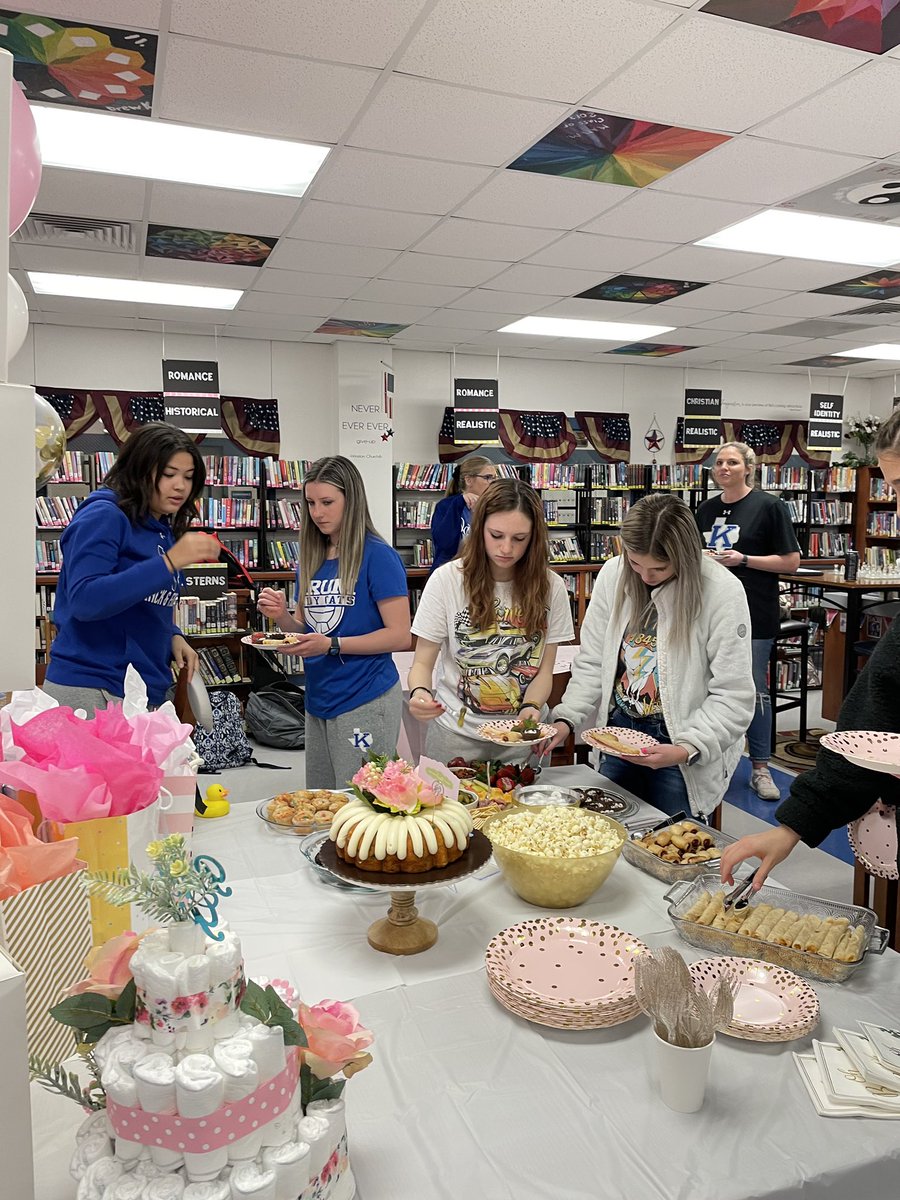 Congratulations to Coach Brewer and her husband! We got to celebrate you today and we can’t wait to meet Baby Tucker!!