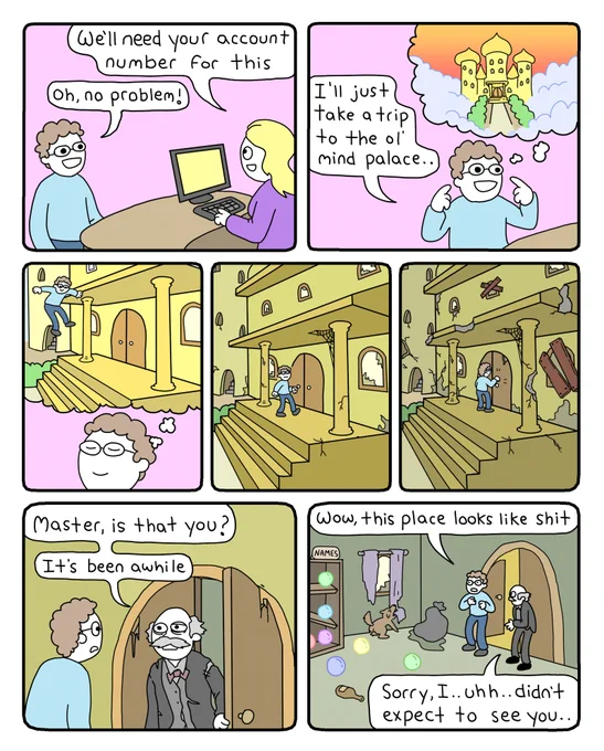 🏰New comic: Mind Palace🏰 