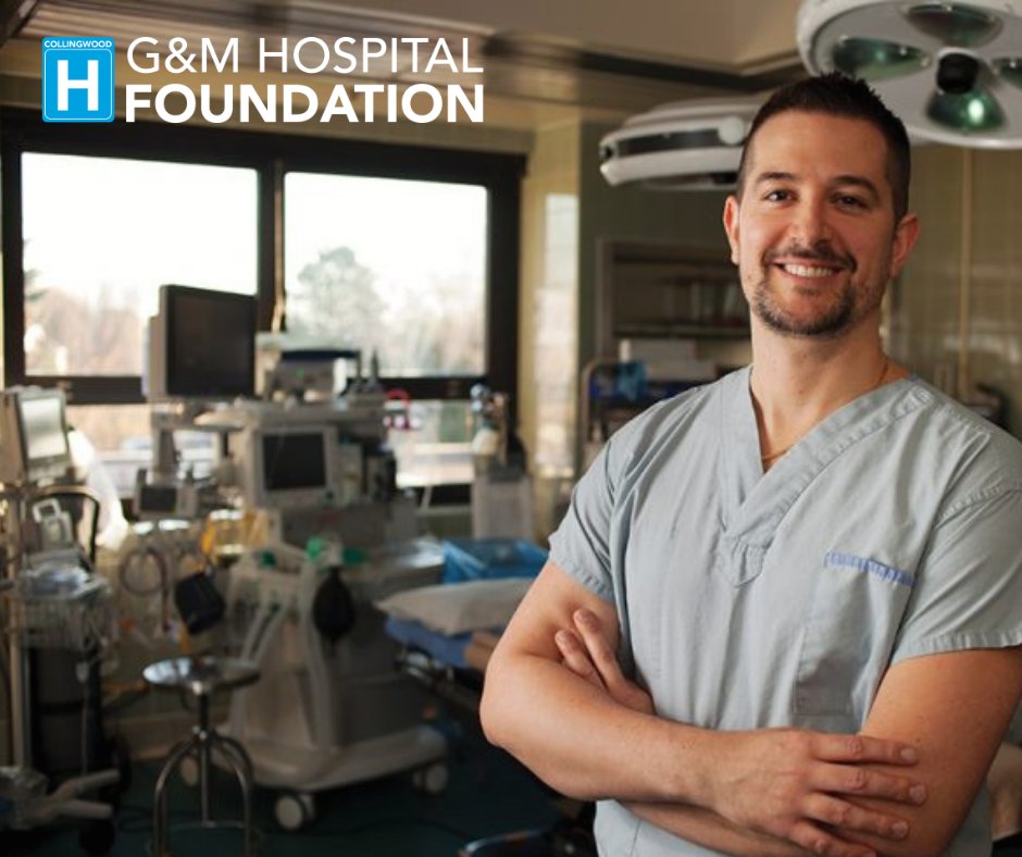 Did you know that 90% of the Equipment &amp; Technology at CGMH is funded by community support?

Your gift will support the most critical needs of Collingwood G&amp;M Hospital when its needed most.

Learn more: cgmhf.com

Photo: Dr. Michael Lisi, Chief of Staff, CGMH