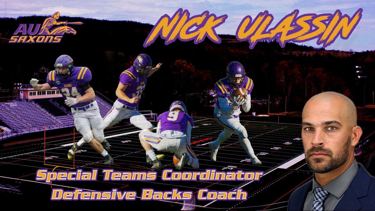 AUSaxonFootball's tweet image. We are excited to announce Coach Ulassin to our Saxon family! Welcome Coach!! @CoachUlassinGC 
#SaxonStandard⚔️