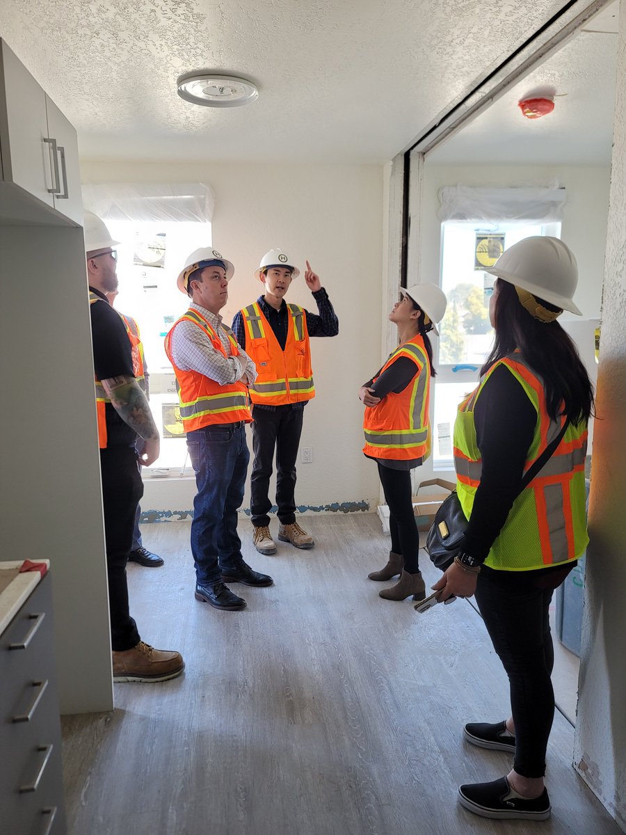 Howard_CDM's tweet photo. Construction on the Watts Works affordable housing community is almost complete! To celebrate, we brought the team out to the site for a day of tours, tacos and team bonding. https://t.co/hg3fzqVRaW