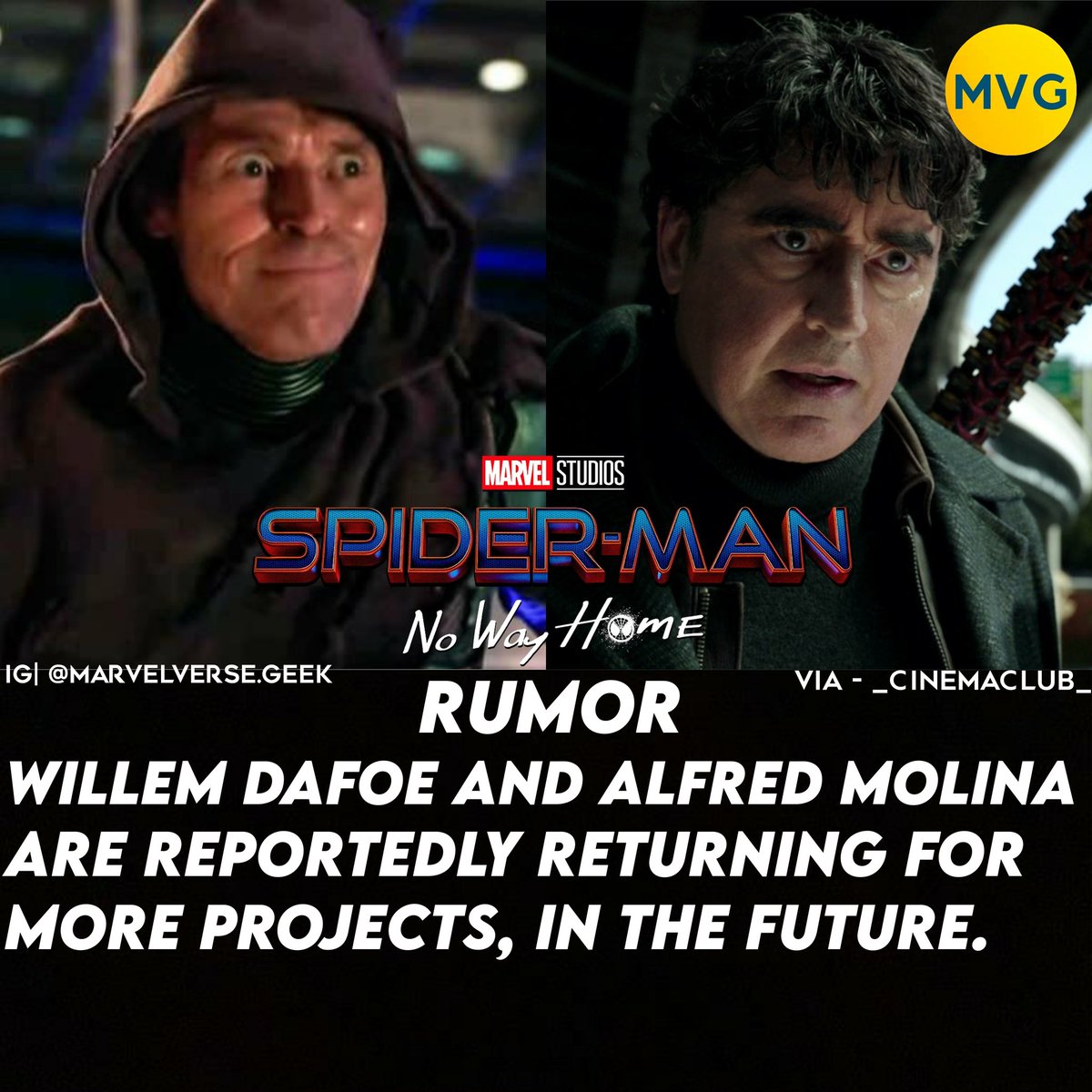 MARVELVERSEGEEK's tweet photo. #greengoblin #doctoroctopus #spidermann
.
( Via @_CinemaClub_ ) https://t.co/CMipgnx4cd