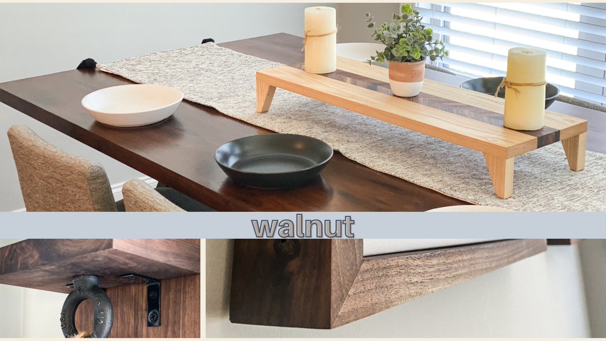 TheSociableHome's tweet photo. Day 4 - 3 Things
Walnut is our favorite #woodspecies because of beautiful grains and deep color. It blends well with other hardwoods too, like maple and ash. Which one is your favorite?
#MarchMeetTheMaker #woodspecies #walnutwood #walnutlumber #lumber #mapleandash #hardwood #nc https://t.co/DnKaIUluHf