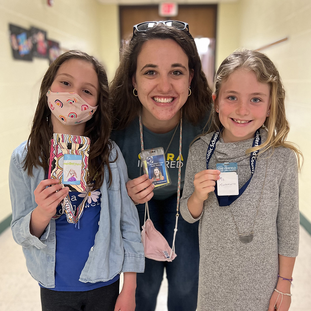 Wacky Wednesday was part of Evergreen Elementary's celebration of #ReadAcrossAmerica. #oneCCPS