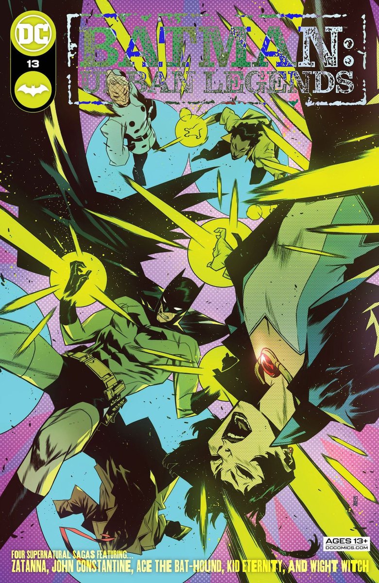 You like #batman ? You like magic?
You like people throwing hands / spells? DRAMA?!

Well we've got them all in this new issue of Batman:Urban Legends #13 

Written by @definitelyvita 
Colored by @nickfil 
Drawn by me! 