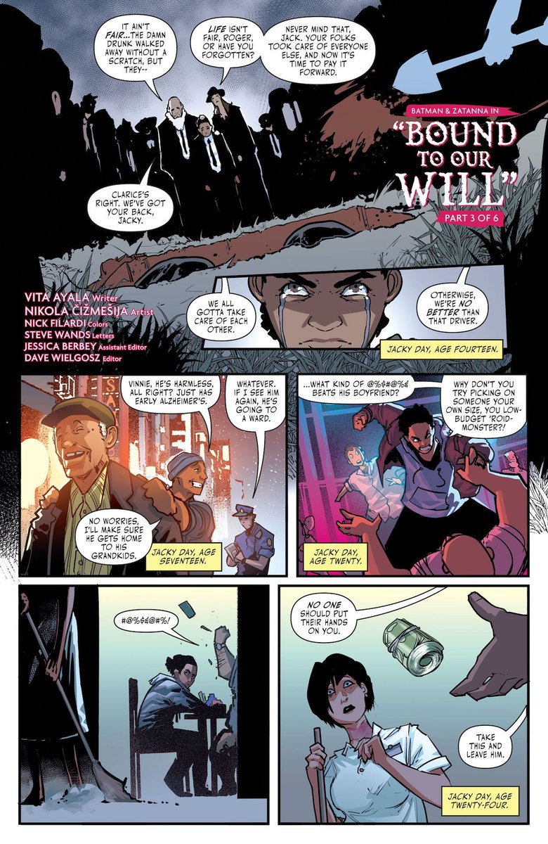You like #batman ? You like magic?
You like people throwing hands / spells? DRAMA?!

Well we've got them all in this new issue of Batman:Urban Legends #13 

Written by @definitelyvita 
Colored by @nickfil 
Drawn by me! 