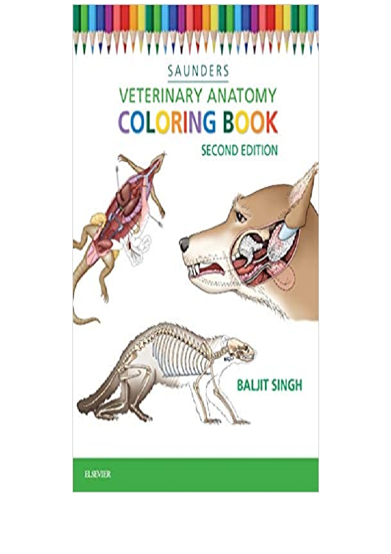 PDF Veterinary Anatomy Coloring Book 2e full free / Twitter