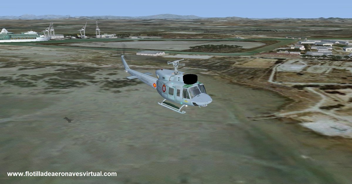 FLOANVirtual's tweet photo. #AmphibiousOperations ⚓⚔️ Vuelo de adiestramiento en @IVAOES 🇪🇸 de la #TerceraEscuadrilla de nuestra @FLOANVirtual ✈️🚁⚓🇪🇸 con la #BrigadadeInfanteríadeMarina (#BRIMAR), en el #HelipuertodeSanCarlos de @Armada_esp en @AytoSanFernando (#LESF) - https://t.co/ytFGqbupya https://t.co/upyxfXwsv2