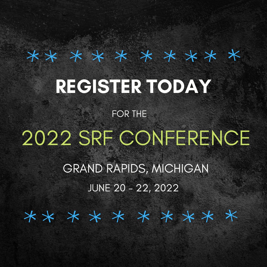You can now sign up to attend the 2022 SRF Conference in Grand Rapids, Michigan! snyder-robinson.org/conference