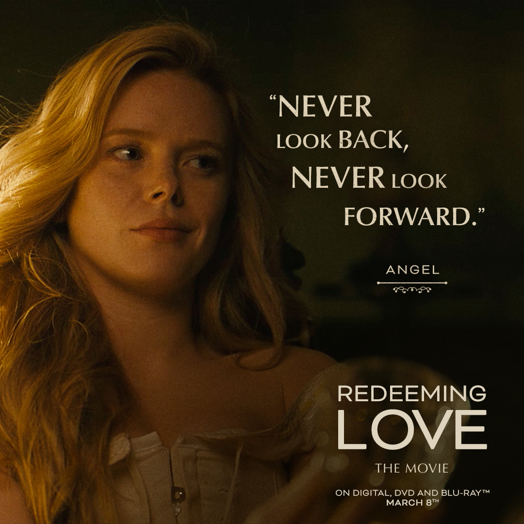 Can Angel learn how to love? #RedeemingLoveMovie Own it on Digital, Blu-ray and DVD on 3/8. uni.pictures/RedeemingLove