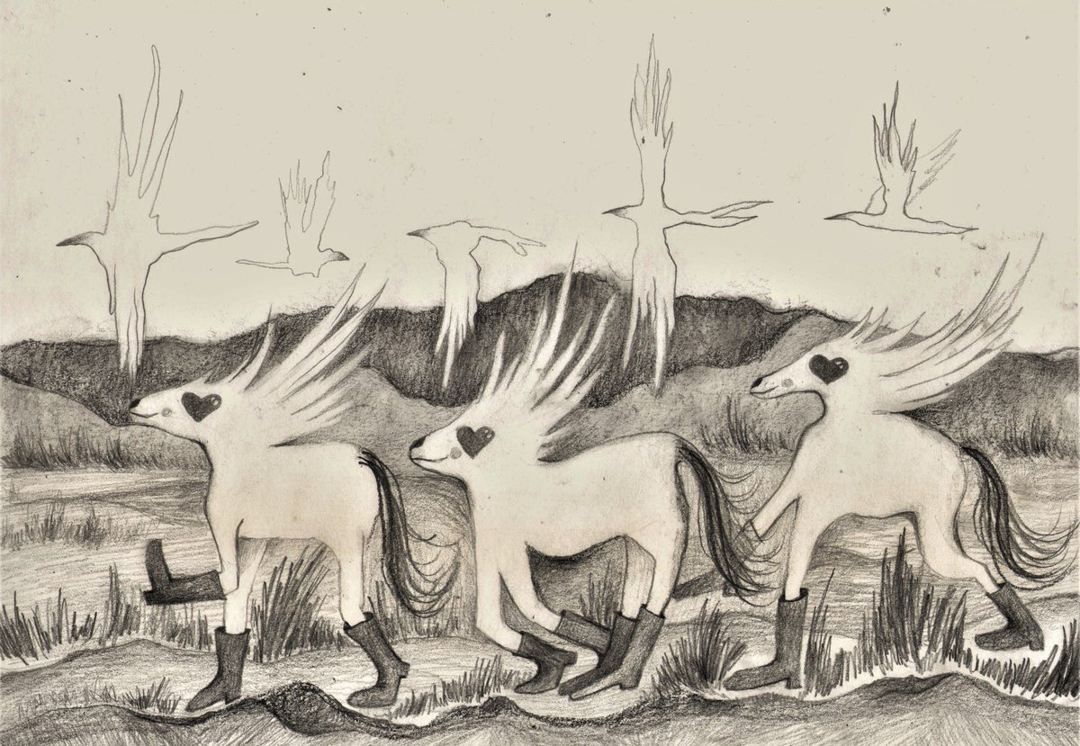 Hi! 
I'm very happy, this drawing is now available on HEN.
hicetnunc.xyz/objkt/689465 
8 editions
0.5 xtz

It's like they knew they were opened the door, and it shows well they know.

Hope you like it ♥ #nftcollectors #tezosart  #hicetnunc  #CleanNFT 

@greennftarg <a href="/hicetnunc2000/">h2000.net</a>