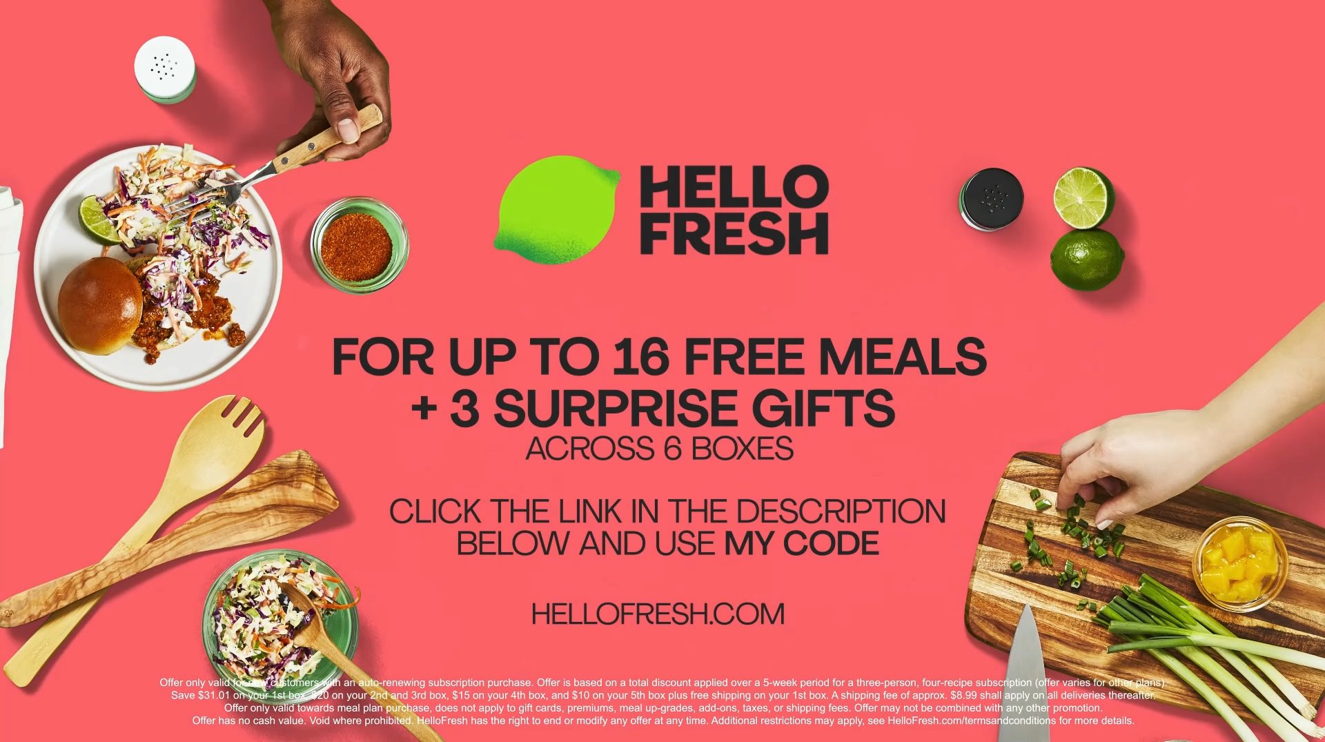 Hello fresh clearance gift voucher