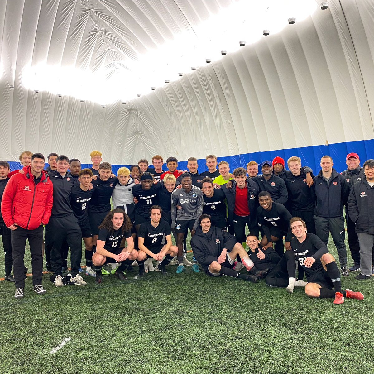 St. Cloud State Men's Soccer (@scsumsoccer) on Twitter photo Fun way to kick off the spring @mnufc🔵⚫️ Thanks for having us <a href="/mnufc2/">MNUFC2</a>. Looking forward to another one with <a href="/UST_MenSoccer/">Follow @TommieMSoccer</a>!
Best of luck <a href="/Emman1we/">Emmanuel Iwe</a> 🐾 #pathwaytopro Fun way to kick off the spring @mnufc🔵⚫️ Thanks for having us <a href="/mnufc2/">MNUFC2</a>. Looking forward to another one with <a href="/UST_MenSoccer/">Follow @TommieMSoccer</a>!
Best of luck <a href="/Emman1we/">Emmanuel Iwe</a> 🐾 #pathwaytopro
