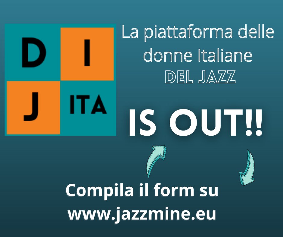 JazzmineNetwork's tweet photo. Compila il form https://t.co/KM79cdQzRm
Gli organizzatori possono accedere qui al database
https://t.co/mNwh7mPHfa https://t.co/2isamAuXTR
