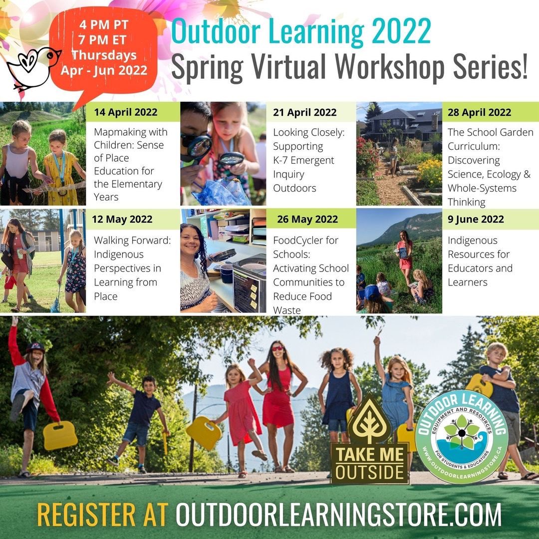 takemeoutside's tweet photo. 📣 Calling all educators! 📣

Our FREE Spring Outdoor Learning Virtual Workshop Series is now open for registration! 

These 60 min virtual workshops bring together some of the top names and organizations in outdoor learning! 

Don’t miss out! Register at: https://t.co/bT2ROFC7Eb https://t.co/Qoj7E0FyN2