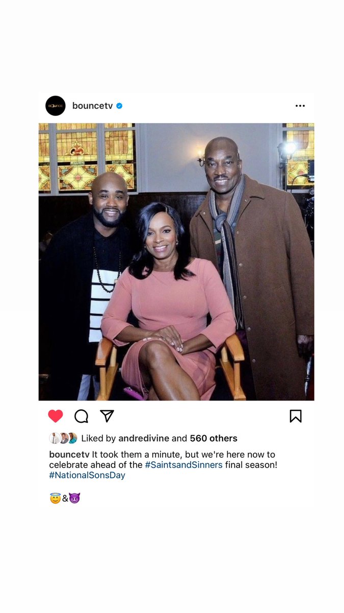 traychaney's tweet photo. Love my @bouncetv family! Y’all ready for #SaintsAndSinners Season 6
April 3, 2022 8pm
One big family! I still pinch myself looking at my journey. I get to play on screen w/ LEGENDS who are my family on & off screen! Sheeesshh #workingBLACKActors #television https://t.co/0uy34ad7YA