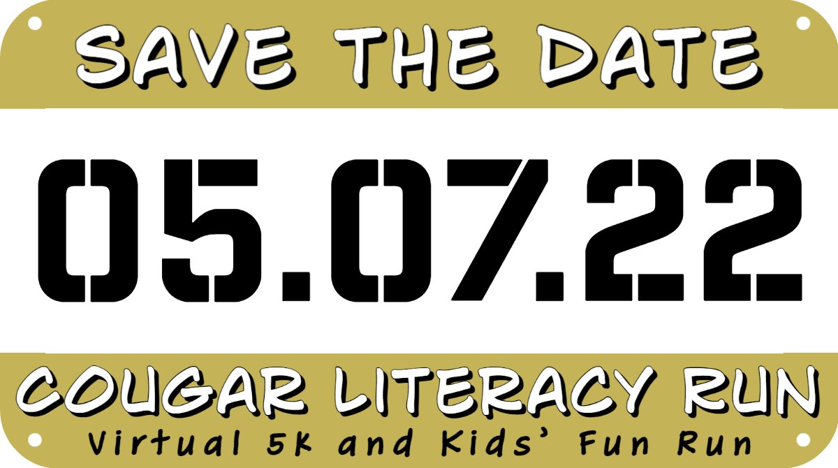 Get ready for this year's Cougar Literacy Run May 7-15!  More details to come on how you can register to run, walk, or jog to support the Cougars of Manassas Park! 🐾🏃‍♀️🏃‍♂️#MPCSrun <a href="/MPCSVA/">MPCSchools</a> <a href="/MPEScougars/">Manassas Park Elementary School</a> <a href="/CESMiniCougars/">Cougar Elementary</a>