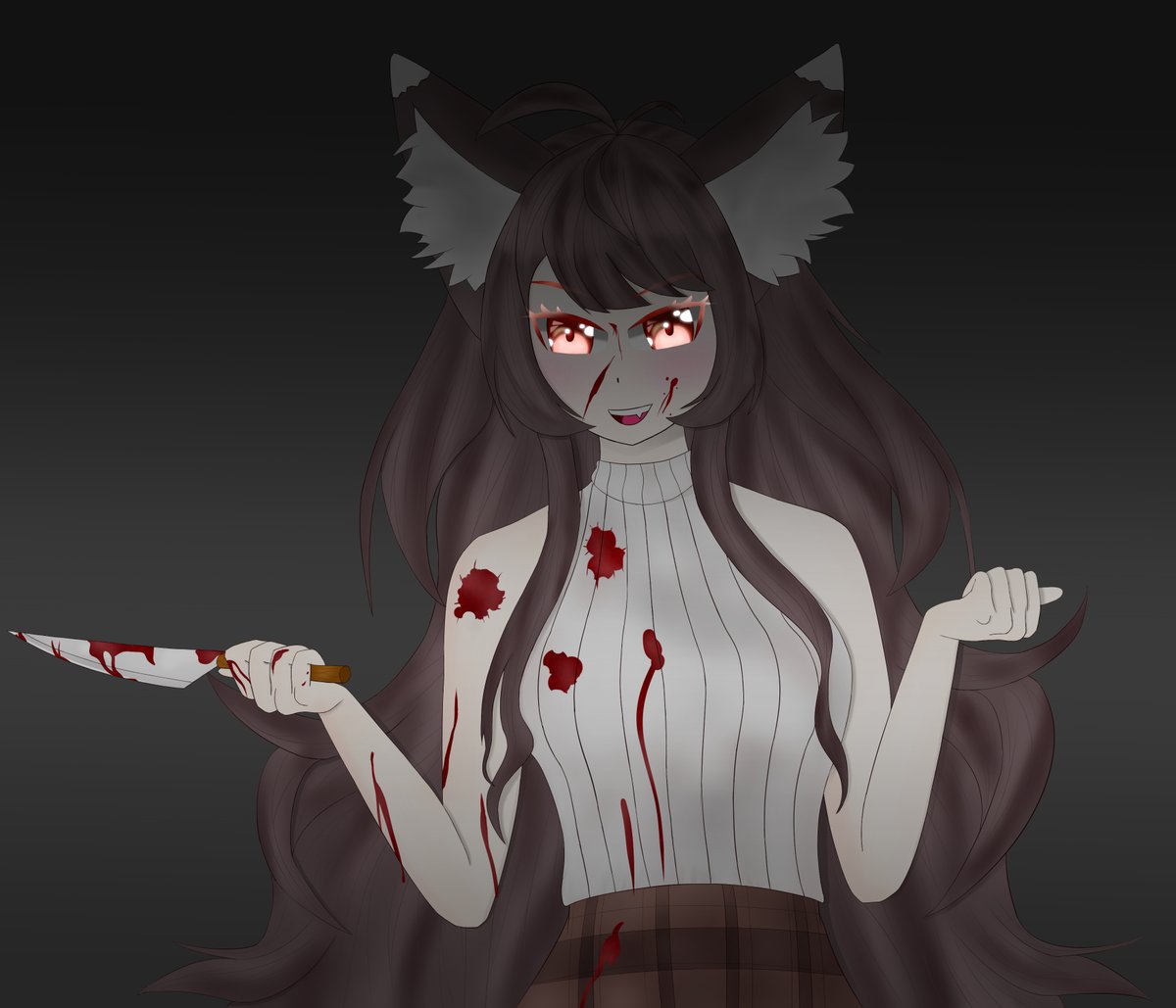 Reicu4Dinner's tweet image. beware of the yandere Fox. 😨#FOXPLUSHY #FoxplushyArt