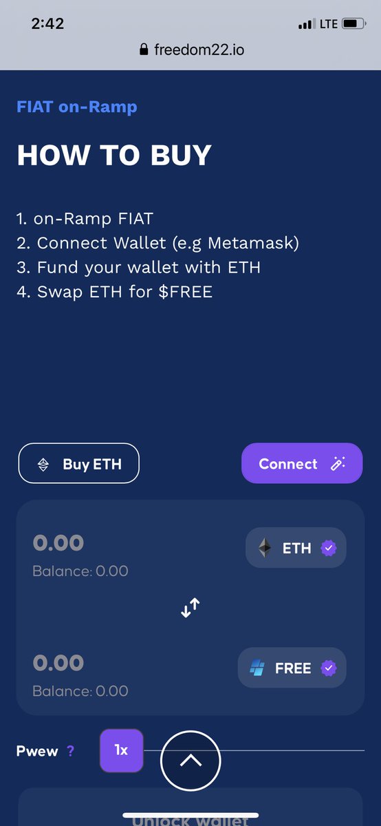 8Gains's tweet photo. . @Freedom22DAO’s fiat on-ramp allows you to buy #ETH with a credit card and convert it to $FREE directly on their website, without having to use an exchange. This simplifies the buying process and makes it easy support the Dao’s charitable efforts. https://t.co/FPgbu9n63P #DAO https://t.co/uBMEPbwWRh