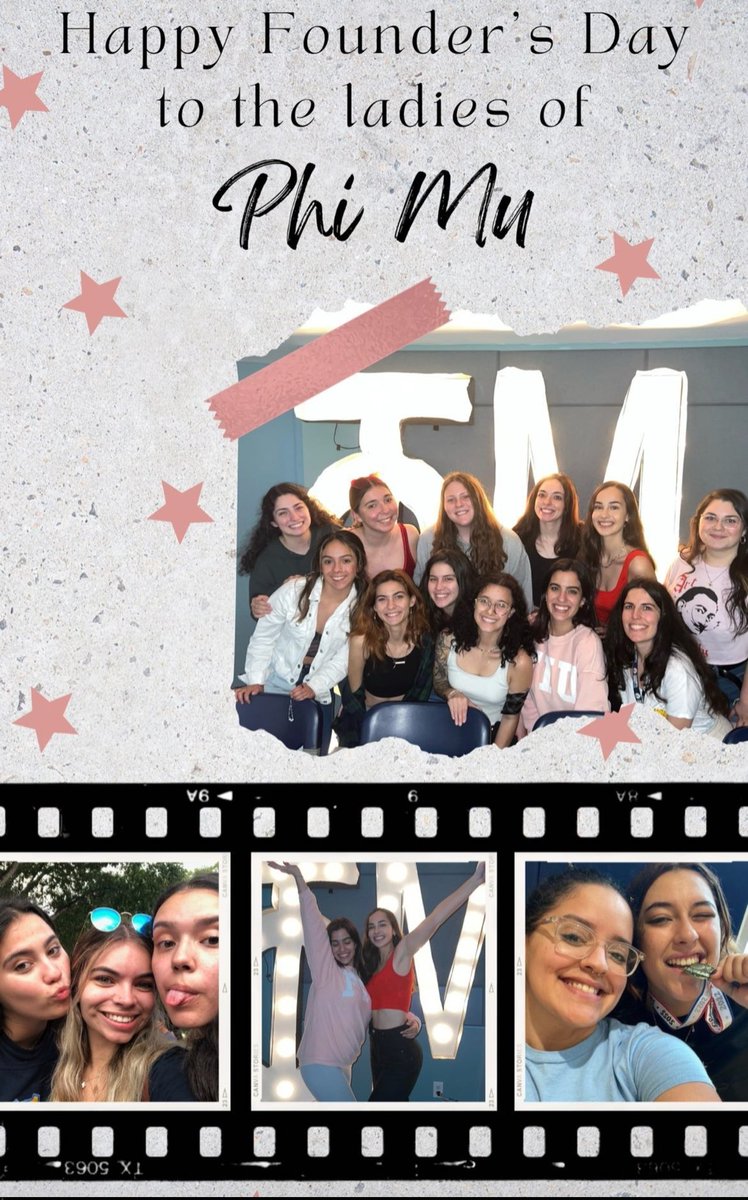 Happy Founders day to the ladies of <a href="/PhiMu_FIU/">Phi Mu, Theta Gamma</a> 💝