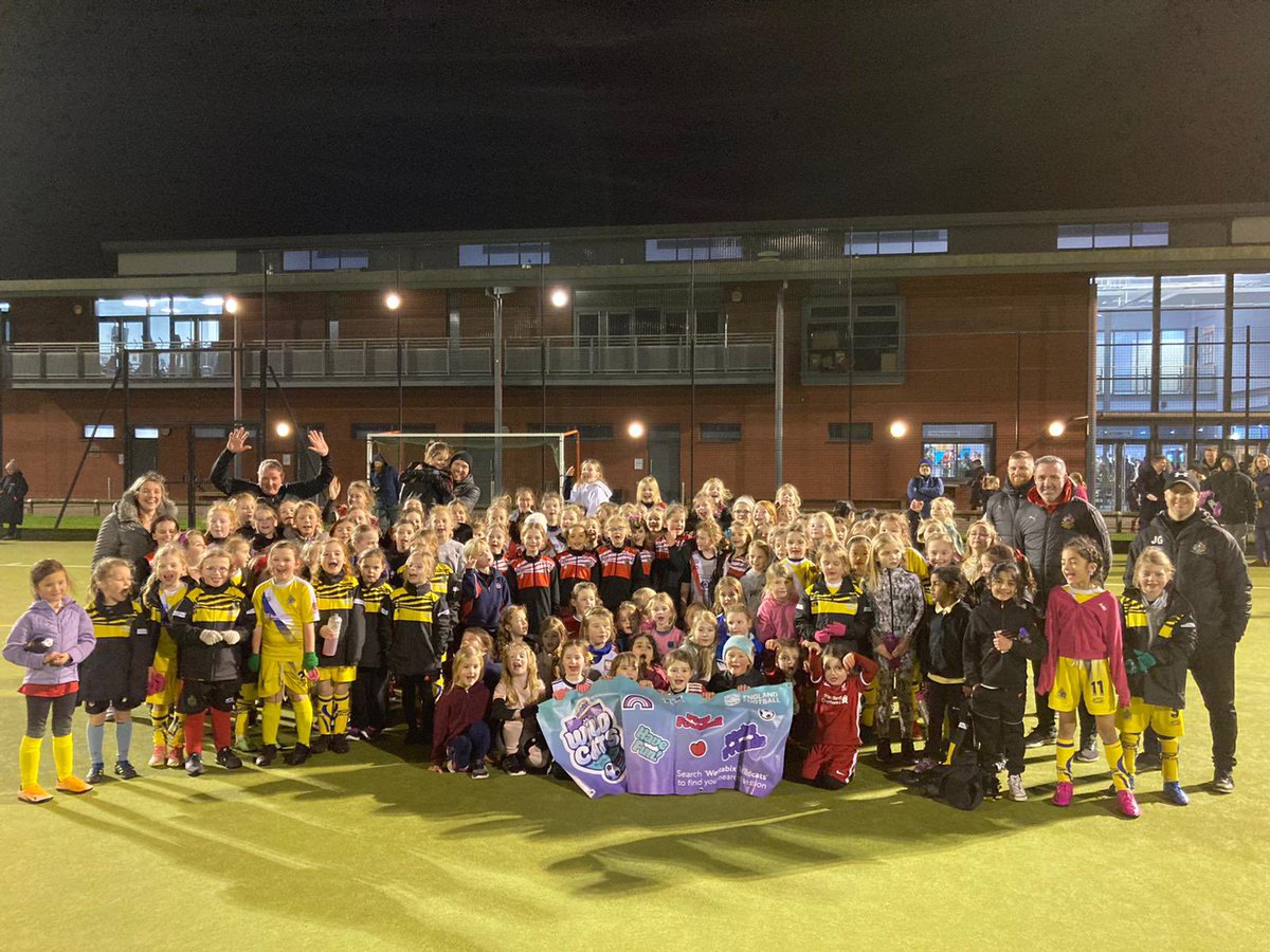 CHANGING LIVES THROUGH FOOTBALL | ⚽️

Our Women &amp; Girls FDO, Steph Knott, spent a brilliant evening this week with <a href="/AltyJfcGirls/">Altrincham FC Girls</a> where Coaches are creating a fun environment for 120 wildcats &amp; a total of 365 registered female players 👏

Thank you for having us along 🙌