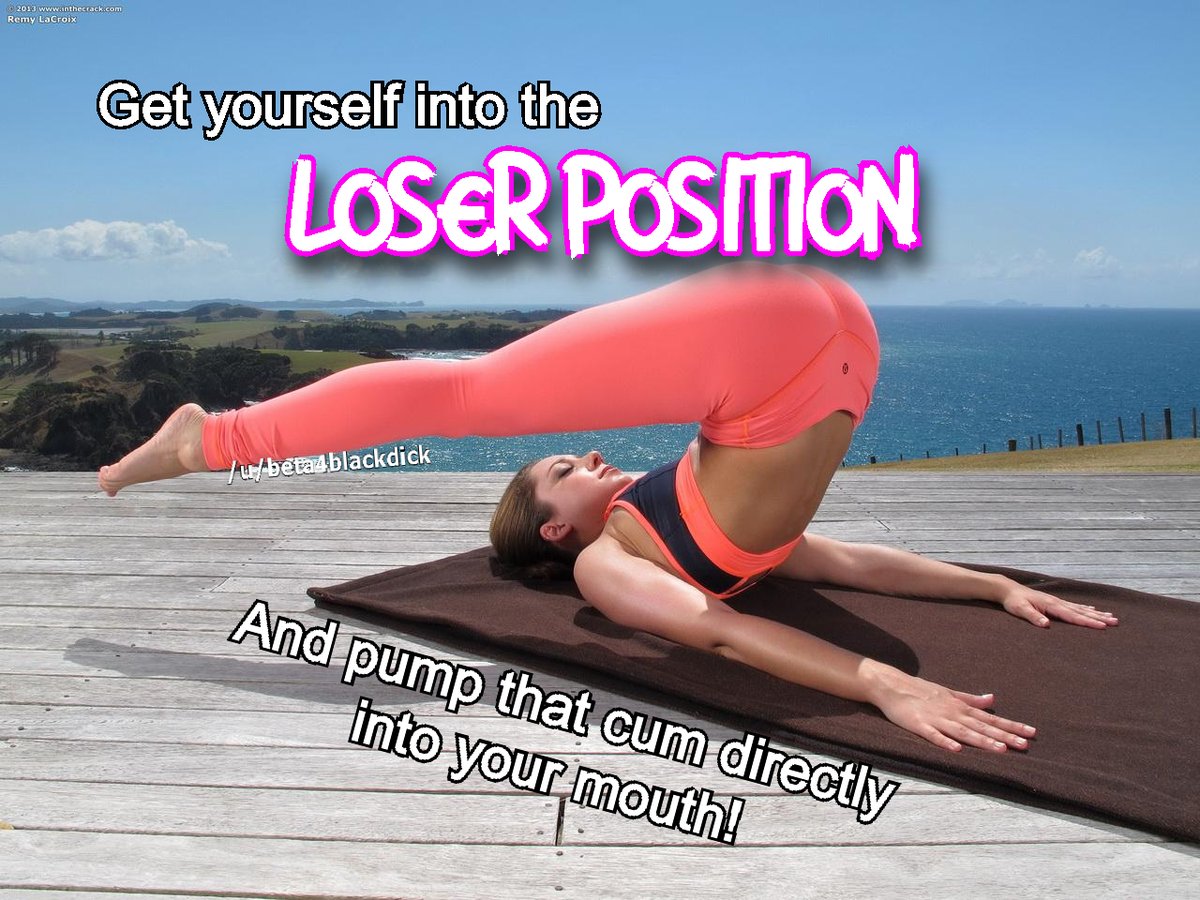 B4BDCAPTIONS's tweet photo. Don't waste a drop of that loser load! get it all in there! #CEI #Sissy #Beta #pussyfree #BNWO #Whiteboy #Loser https://t.co/u4a5aPv1l4