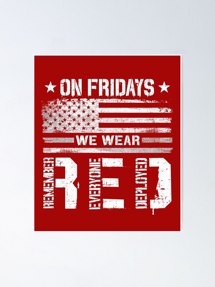 #REDFriday Remember Everyone Deployed. Pray for #Ukraine SOLDIERS TOO! PRAY FOR #PresidentZelenskyy! 
putin must be stopped!! He is as evil as Hitler was. He will not stop with Ukraine. #GodBlessAmerica #GodBlessUkraine #GodBlessOurAllies