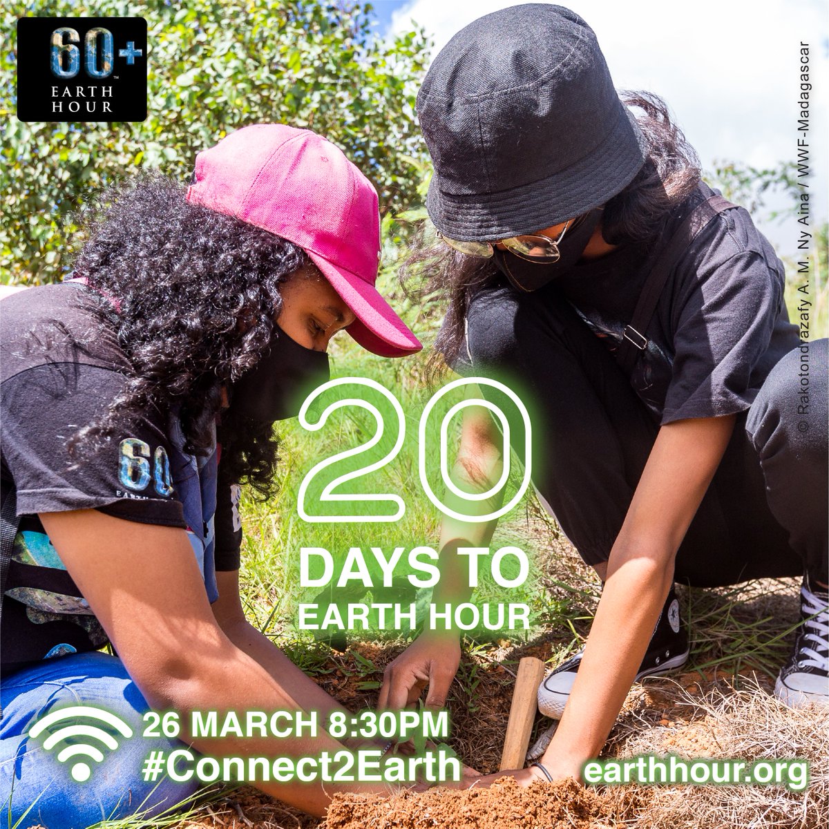 The clock is ticking...20 days to #EarthHour 2022! 🗓Reply and tell us how you plan to spend the hour? Some of us might need inspiration ✨ as we get ready for 26th March, 8.30pm.