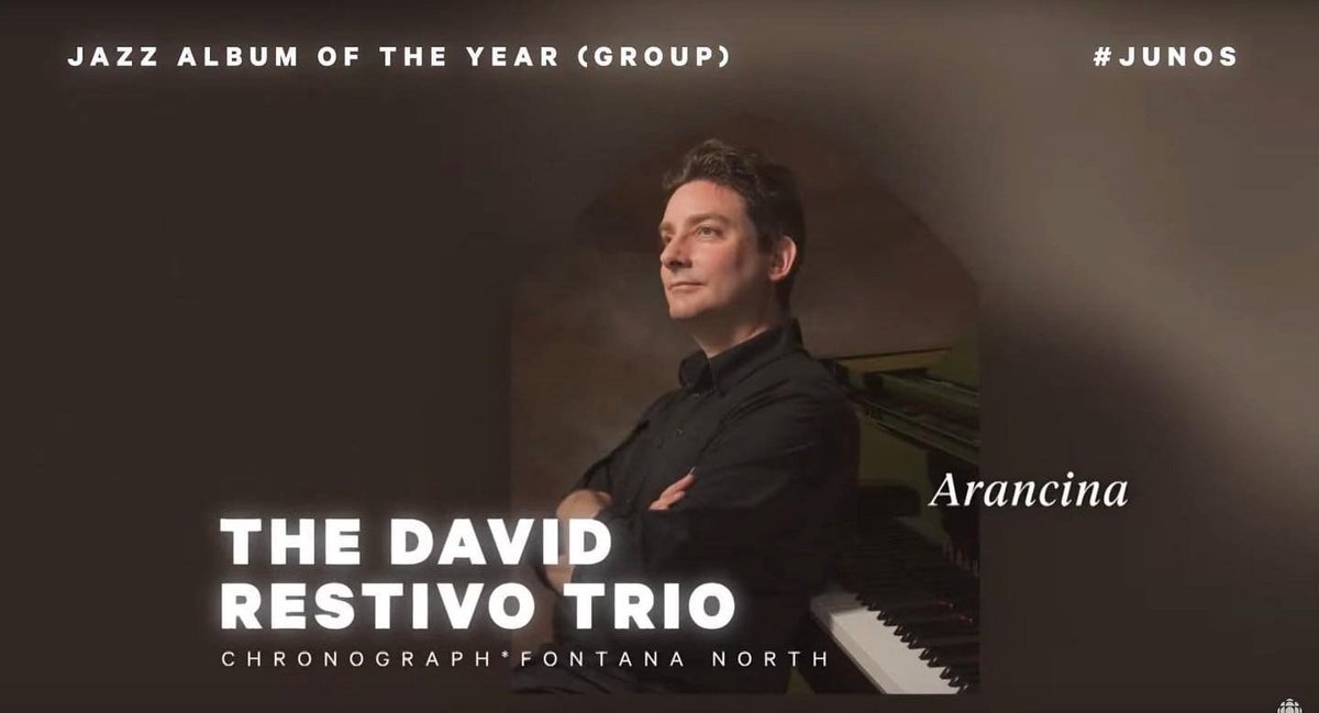 Huge congratulations to the David Restivo Trio and Yukon's <a href="/fawnfritzen/">Fawn Fritzen</a> for their nomination for Jazz Album of the Year at this year's Juno Awards - what an incredible achievement! #Yukon #junos